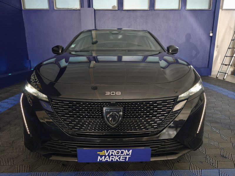 PEUGEOT PEUGEOT 308 GT 1.2 130 Cv EAT 8 - FINITION GT - BOITE AUTOMATIQUE 8 RAPPORTS - GPS - CUIR - VOLANT CHAUFFANT  2022