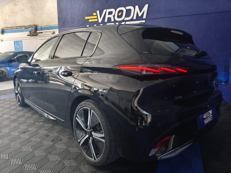 PEUGEOT PEUGEOT 308 GT 1.2 130 Cv EAT 8 - FINITION GT - BOITE AUTOMATIQUE 8 RAPPORTS - GPS - CUIR - VOLANT CHAUFFANT  2022