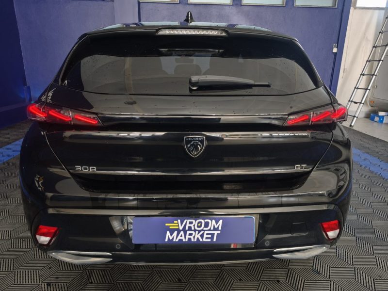 PEUGEOT PEUGEOT 308 GT 1.2 130 Cv EAT 8 - FINITION GT - BOITE AUTOMATIQUE 8 RAPPORTS - GPS - CUIR - VOLANT CHAUFFANT  2022