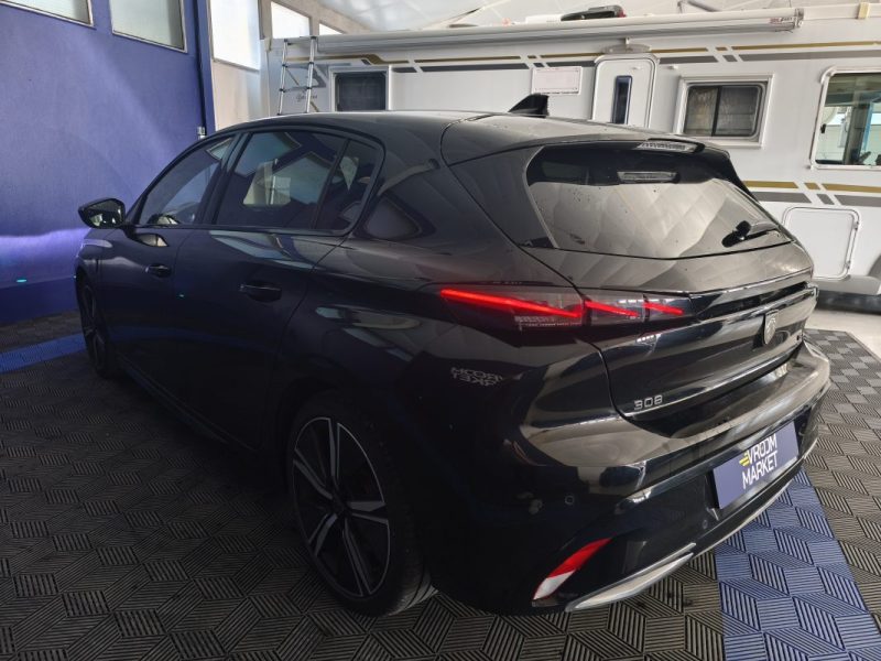 PEUGEOT PEUGEOT 308 GT 1.2 130 Cv EAT 8 - FINITION GT - BOITE AUTOMATIQUE 8 RAPPORTS - GPS - CUIR - VOLANT CHAUFFANT  2022