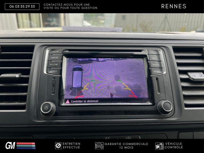 Volkswagen Transporter T6 2.0 TDI 150ch DSG7 / TVA récupérable / 1ère main / Apple CarPlay / Attelag