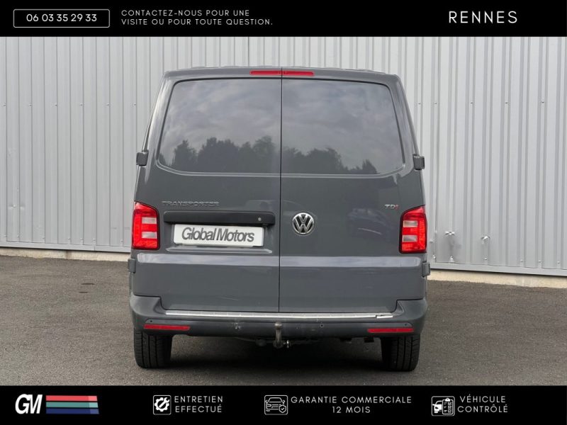 Volkswagen Transporter T6 2.0 TDI 150ch DSG7 / TVA récupérable / 1ère main / Apple CarPlay / Attelag