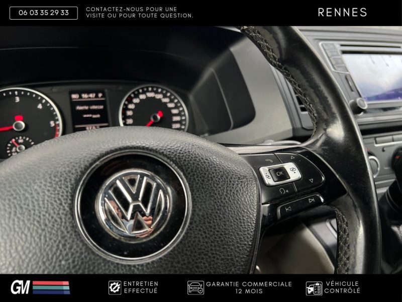 Volkswagen Transporter T6 2.0 TDI 150ch DSG7 / TVA récupérable / 1ère main / Apple CarPlay / Attelag
