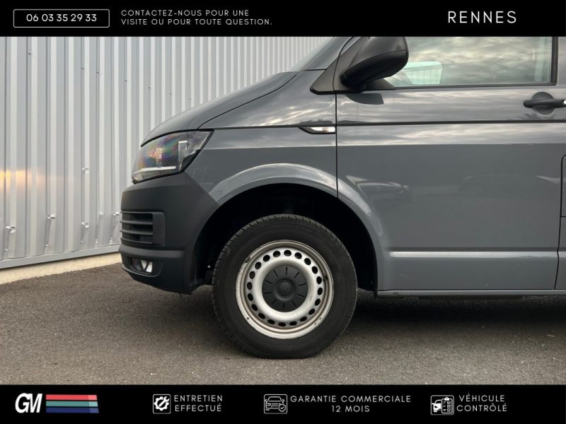 Volkswagen Transporter T6 2.0 TDI 150ch DSG7 / TVA récupérable / 1ère main / Apple CarPlay / Attelag