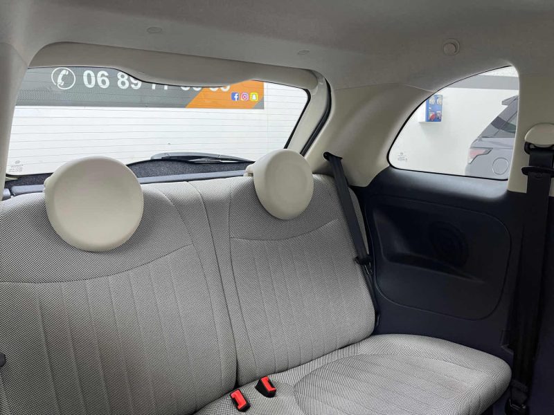 FIAT 500 SEULEMENT 45000KMS 0.9 8V TWINAIR 85ch S&S DUALOGIC LOUNGE BOITE AUTO GARANTIE 12 MOIS 