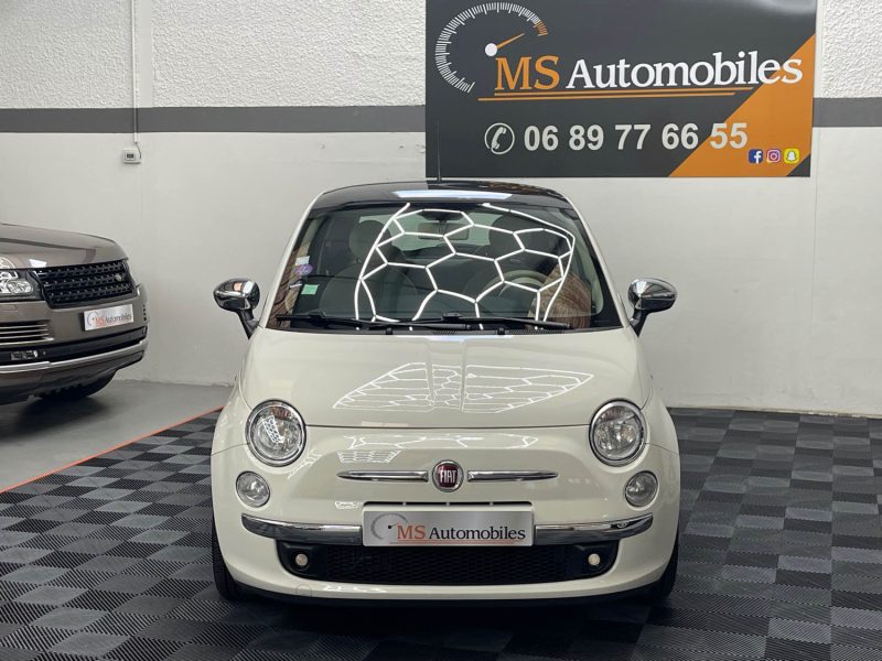 FIAT 500 SEULEMENT 45000KMS 0.9 8V TWINAIR 85ch S&S DUALOGIC LOUNGE BOITE AUTO GARANTIE 12 MOIS 