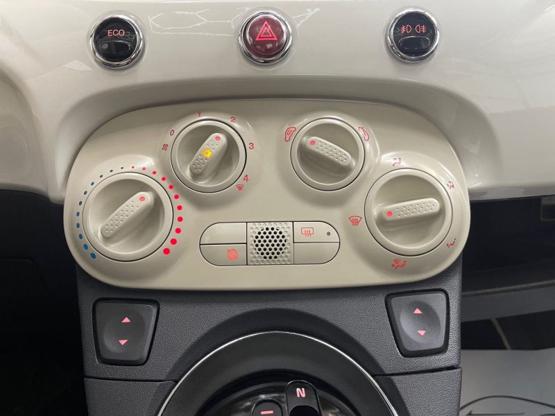 FIAT 500 SEULEMENT 45000KMS 0.9 8V TWINAIR 85ch S&S DUALOGIC LOUNGE BOITE AUTO GARANTIE 12 MOIS 