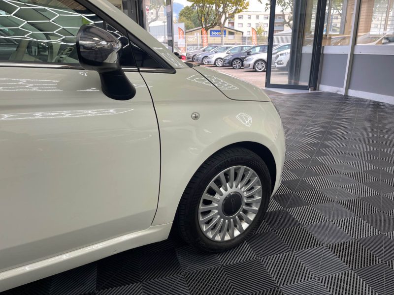 FIAT 500 SEULEMENT 45000KMS 0.9 8V TWINAIR 85ch S&S DUALOGIC LOUNGE BOITE AUTO GARANTIE 12 MOIS 