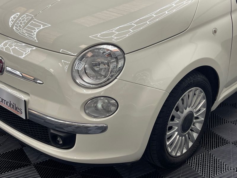 FIAT 500 SEULEMENT 45000KMS 0.9 8V TWINAIR 85ch S&S DUALOGIC LOUNGE BOITE AUTO GARANTIE 12 MOIS 