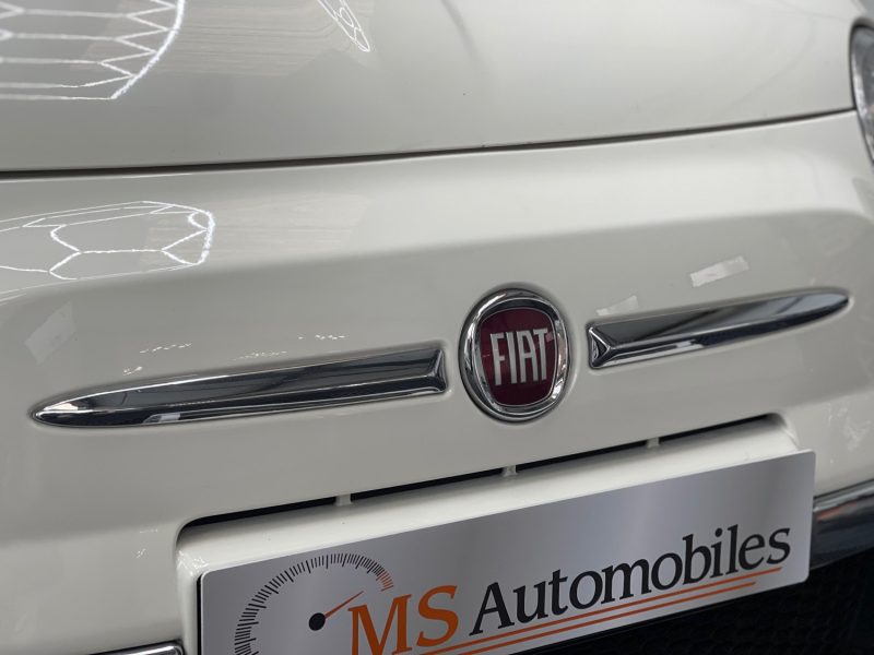 FIAT 500 SEULEMENT 45000KMS 0.9 8V TWINAIR 85ch S&S DUALOGIC LOUNGE BOITE AUTO GARANTIE 12 MOIS 