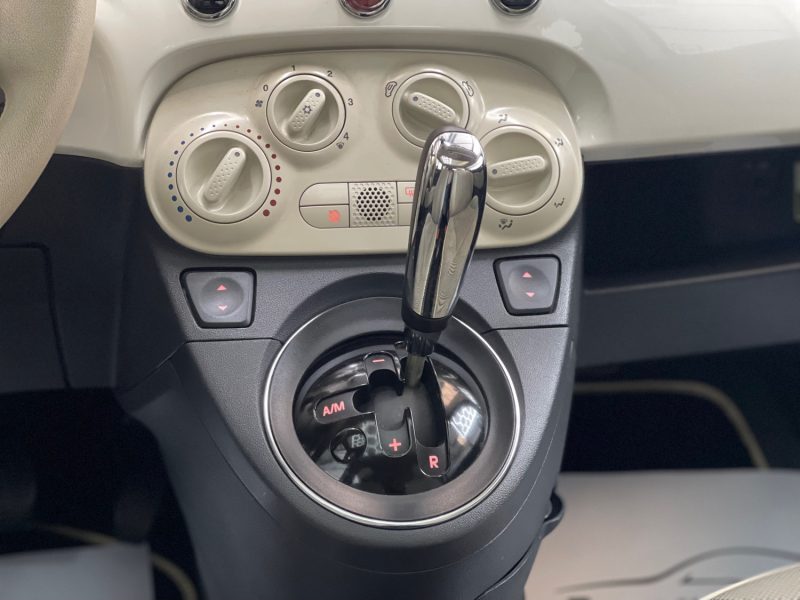 FIAT 500 SEULEMENT 45000KMS 0.9 8V TWINAIR 85ch S&S DUALOGIC LOUNGE BOITE AUTO GARANTIE 12 MOIS 