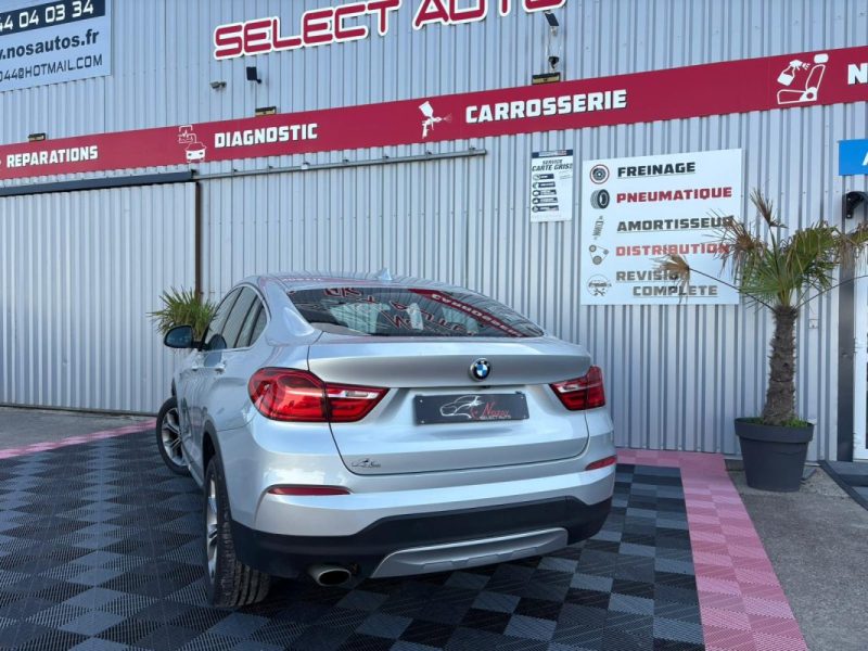 BMW X4 XDRIVE LOUNDGE PLUS 20D 190CV BVA GARANTIE 12 MOIS