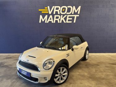 MINI Cooper S 1.6 184ch - CABRIOLET - CUIR - GPS - ENTRETIEN OK -  HARMAN  KARDON - 131 000KM