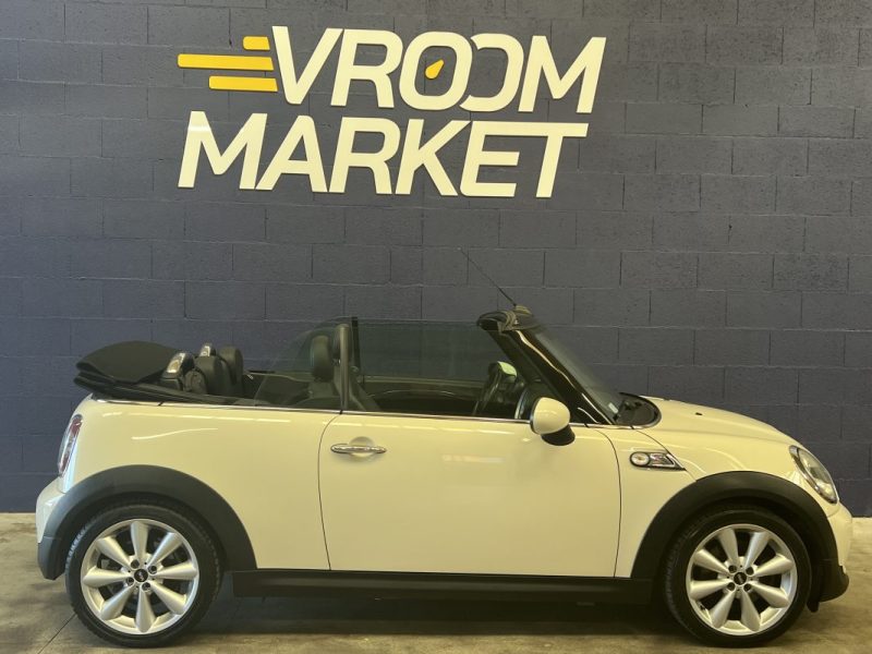 MINI Cooper S 1.6 184ch - CABRIOLET - CUIR - GPS - ENTRETIEN OK -  HARMAN  KARDON - 131 000KM