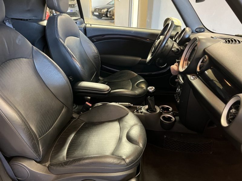 MINI Cooper S 1.6 184ch - CABRIOLET - CUIR - GPS - ENTRETIEN OK -  HARMAN  KARDON - 131 000KM