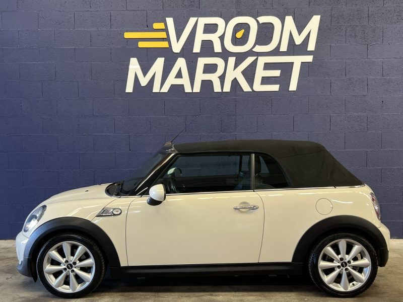MINI Cooper S 1.6 184ch - CABRIOLET - CUIR - GPS - ENTRETIEN OK -  HARMAN  KARDON - 131 000KM