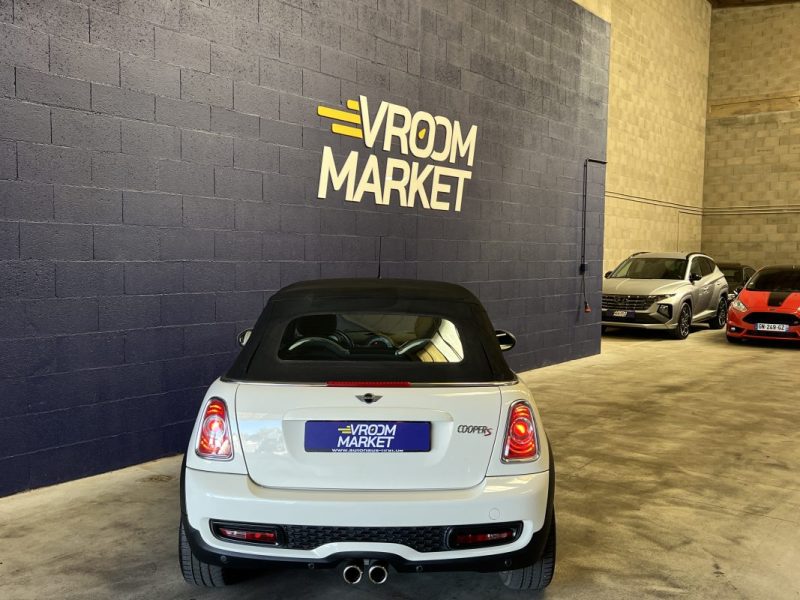 MINI Cooper S 1.6 184ch - CABRIOLET - CUIR - GPS - ENTRETIEN OK -  HARMAN  KARDON - 131 000KM