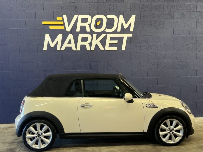 MINI Cooper S 1.6 184ch - CABRIOLET - CUIR - GPS - ENTRETIEN OK -  HARMAN  KARDON - 131 000KM