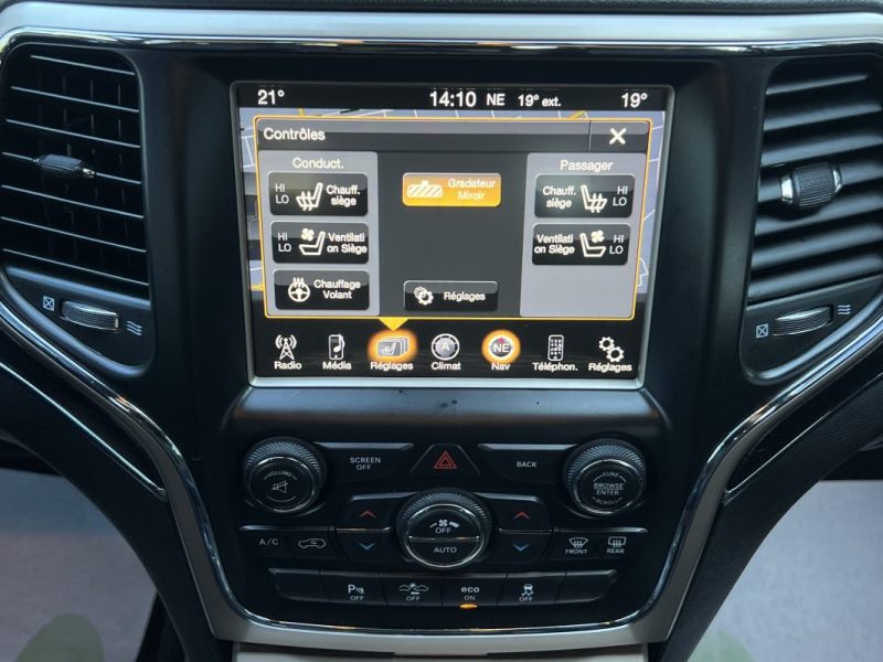 JEEP GRAND CHEROKEE IV PHASE 2 SUMMIT 3.6 V6 286 FLEXIFUEL ETHANOL / 1ERE MAIN - Garantie 1 an