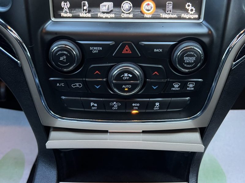 JEEP GRAND CHEROKEE IV PHASE 2 SUMMIT 3.6 V6 286 FLEXIFUEL ETHANOL / 1ERE MAIN - Garantie 1 an