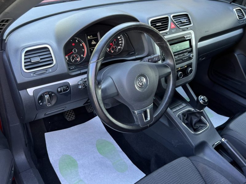 VOLKSWAGEN EOS PHASE 2 1.4 TSI 122 Cv ORIGINE FRANCE / 52 100 Kms CRIT AIR 1 - GARANTIE 1 AN