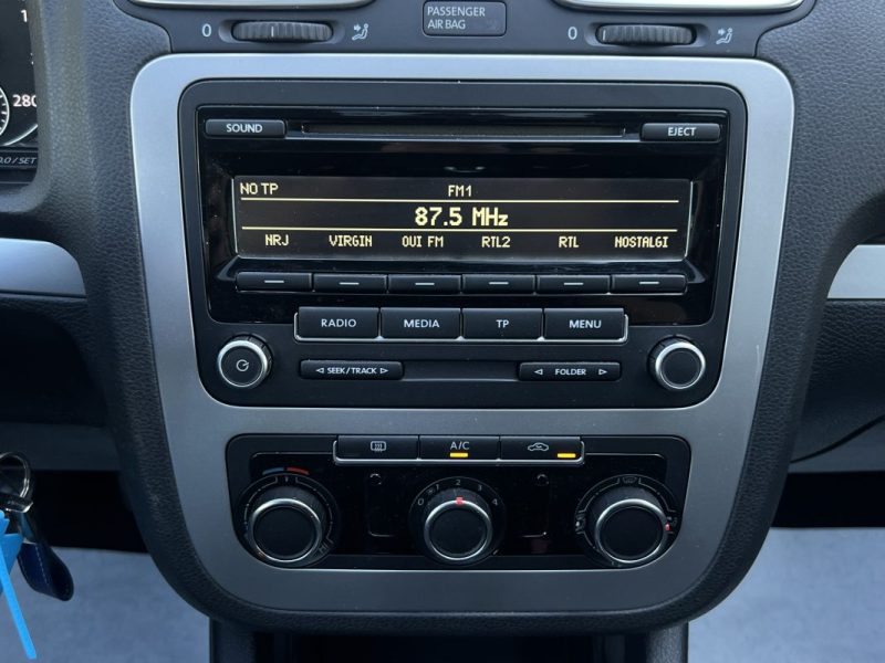 VOLKSWAGEN EOS PHASE 2 1.4 TSI 122 Cv ORIGINE FRANCE / 52 100 Kms CRIT AIR 1 - GARANTIE 1 AN