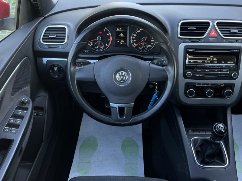 VOLKSWAGEN EOS PHASE 2 1.4 TSI 122 Cv ORIGINE FRANCE / 52 100 Kms CRIT AIR 1 - GARANTIE 1 AN