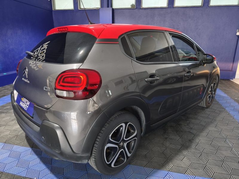 CITROEN CITROEN C3 1.2 110 Cv FINTION FEELNAV  ENTRETIEN OK - CLIMATISATION - REGULATEUR DE VITESSE