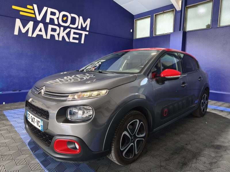 CITROEN CITROEN C3 1.2 110 Cv FINTION FEELNAV  ENTRETIEN OK - CLIMATISATION - REGULATEUR DE VITESSE