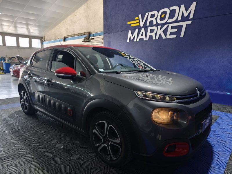 CITROEN CITROEN C3 1.2 110 Cv FINTION FEELNAV  ENTRETIEN OK - CLIMATISATION - REGULATEUR DE VITESSE