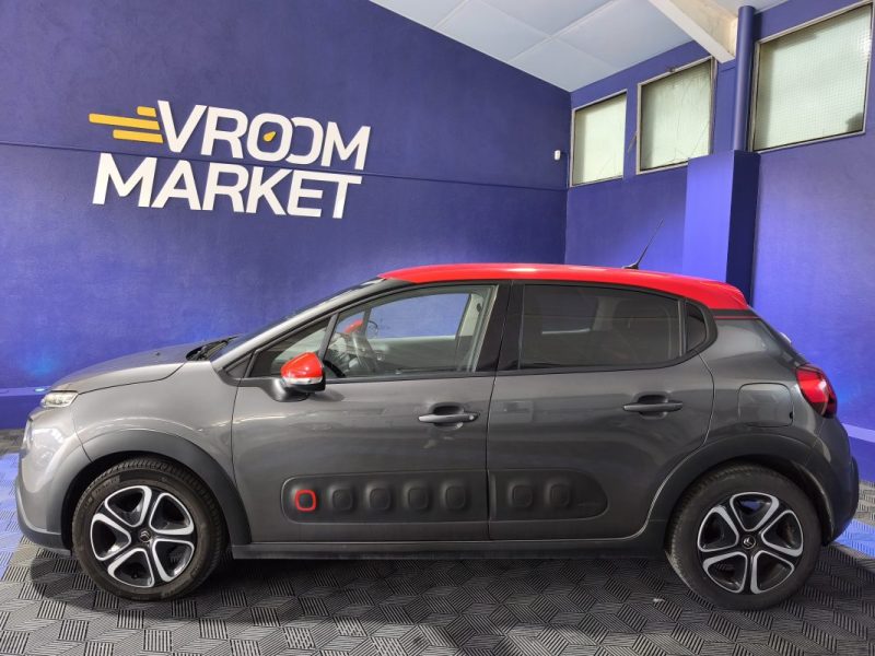 CITROEN CITROEN C3 1.2 110 Cv FINTION FEELNAV  ENTRETIEN OK - CLIMATISATION - REGULATEUR DE VITESSE