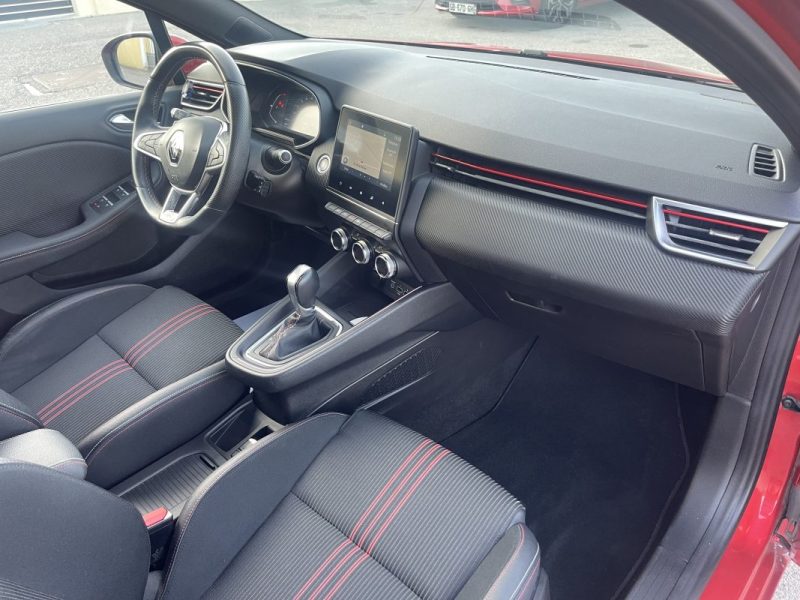 RENAULT CLIO V RS LINE 1.3i 130CV BOITE AUTO CT OK GARANTIE 