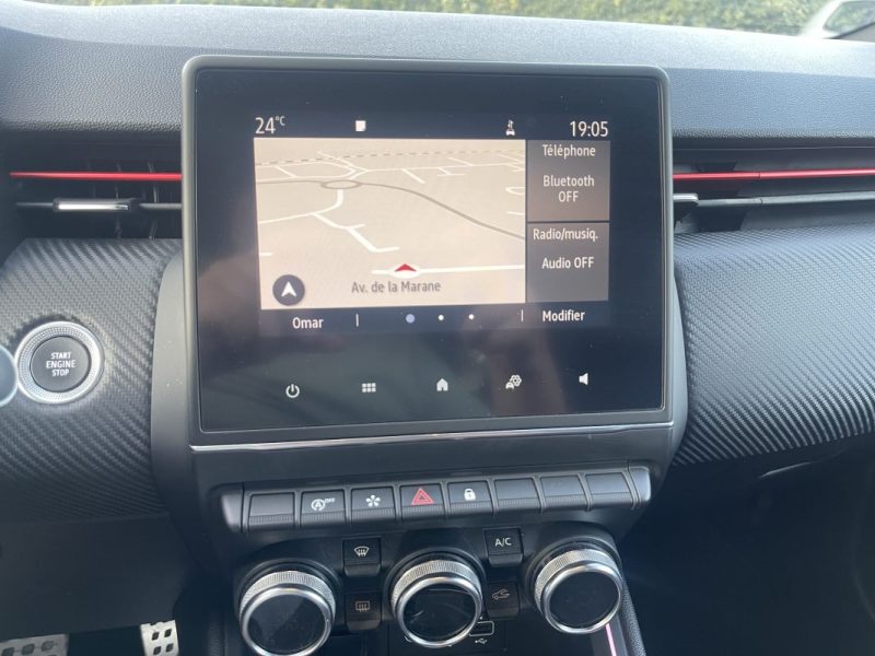 RENAULT CLIO V RS LINE 1.3i 130CV BOITE AUTO CT OK GARANTIE 