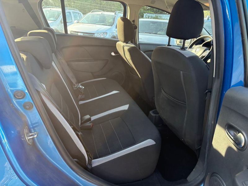  DACIA SANDERO 0.9 TCE 90 STEPWAY garantie 12 MOIS
