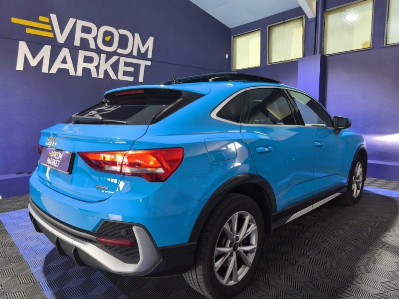 AUDI AUDI Q3 SPORTBACK 40 TDI 200 Cv S-LINE - ENTRETIEN A JOUR - CUIR / ALCANTARA - CAMERA DE RECUL 360 - TOIT OUVRANT PANORAMIQUE  2022