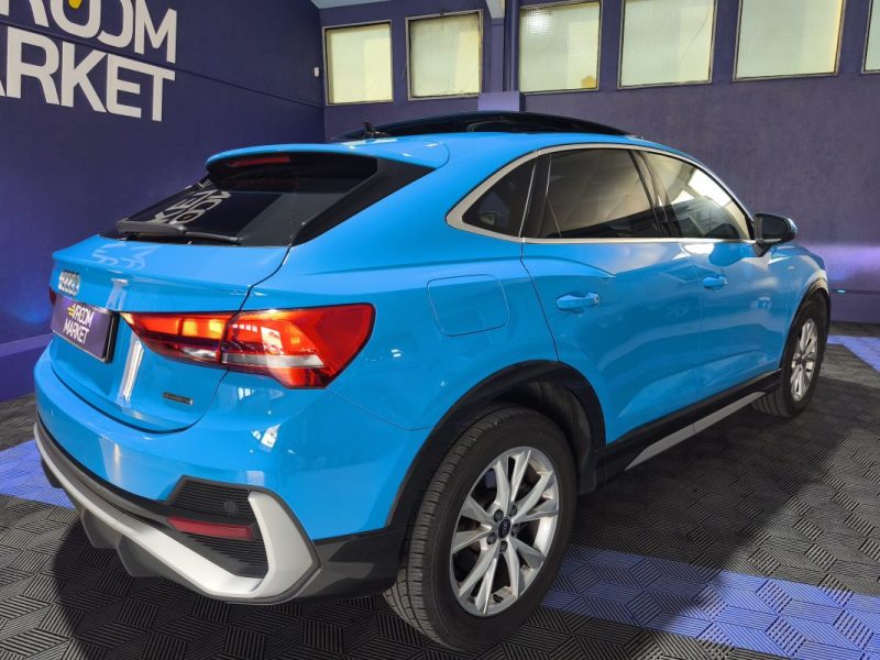 AUDI AUDI Q3 SPORTBACK 40 TDI 200 Cv S-LINE - ENTRETIEN A JOUR - CUIR / ALCANTARA - CAMERA DE RECUL 360 - TOIT OUVRANT PANORAMIQUE  2022