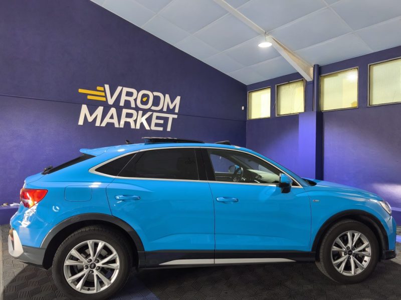 AUDI AUDI Q3 SPORTBACK 40 TDI 200 Cv S-LINE - ENTRETIEN A JOUR - CUIR / ALCANTARA - CAMERA DE RECUL 360 - TOIT OUVRANT PANORAMIQUE  2022