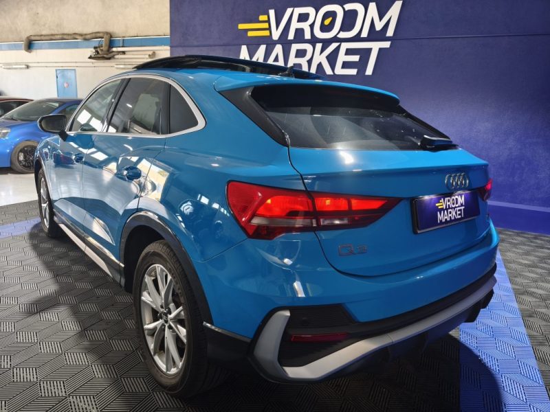 AUDI AUDI Q3 SPORTBACK 40 TDI 200 Cv S-LINE - ENTRETIEN A JOUR - CUIR / ALCANTARA - CAMERA DE RECUL 360 - TOIT OUVRANT PANORAMIQUE  2022