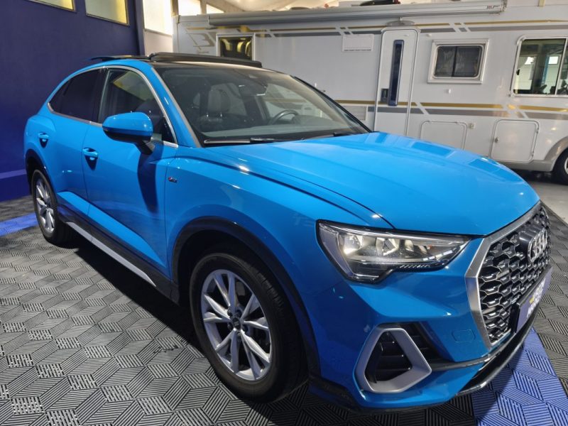 AUDI AUDI Q3 SPORTBACK 40 TDI 200 Cv S-LINE - ENTRETIEN A JOUR - CUIR / ALCANTARA - CAMERA DE RECUL 360 - TOIT OUVRANT PANORAMIQUE  2022