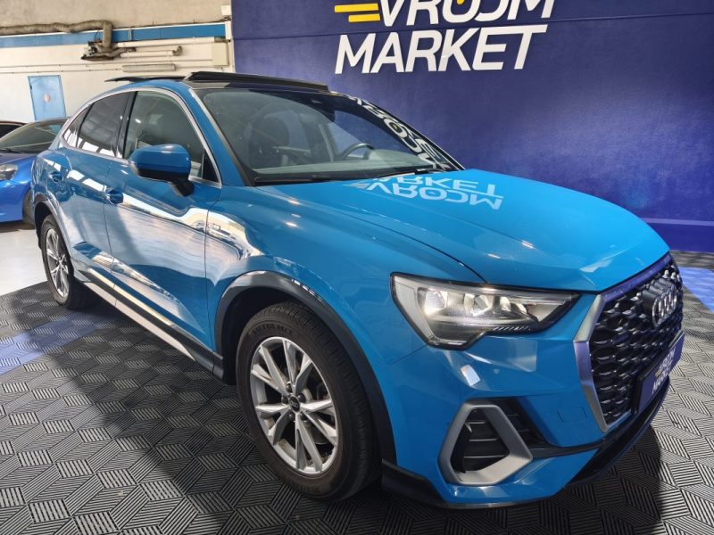 AUDI AUDI Q3 SPORTBACK 40 TDI 200 Cv S-LINE - ENTRETIEN A JOUR - CUIR / ALCANTARA - CAMERA DE RECUL 360 - TOIT OUVRANT PANORAMIQUE  2022