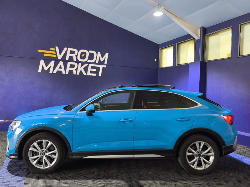 AUDI AUDI Q3 SPORTBACK 40 TDI 200 Cv S-LINE - ENTRETIEN A JOUR - CUIR / ALCANTARA - CAMERA DE RECUL 360 - TOIT OUVRANT PANORAMIQUE  2022