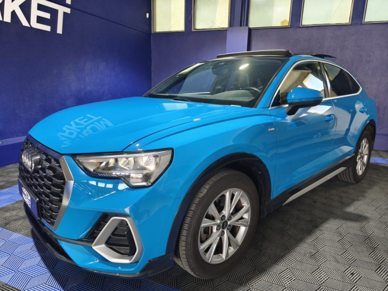 AUDI AUDI Q3 SPORTBACK 40 TDI 200 Cv S-LINE - ENTRETIEN A JOUR - CUIR / ALCANTARA - CAMERA DE RECUL 360 - TOIT OUVRANT PANORAMIQUE  2022