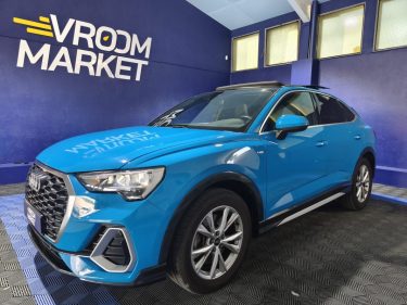 AUDI AUDI Q3 SPORTBACK 40 TDI 200 Cv S-LINE - ENTRETIEN A JOUR - CUIR / ALCANTARA - CAMERA DE RECUL 360 - TOIT OUVRANT PANORAMIQUE  2022