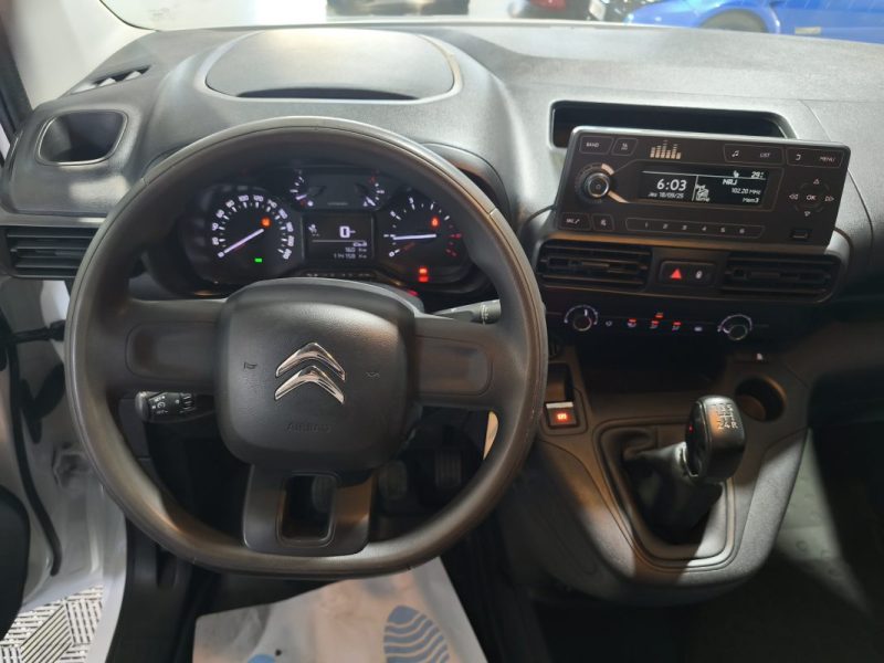 CITROEN BERLINGO XL 1.6 BLUEHDI 100 Cv TVA RECUPERABLE - GALERIE - ATTELAGE - CLIMATISATION - REGULATEUR DE VITESSE  2018