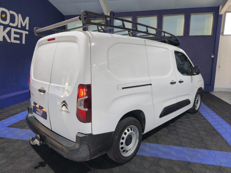 CITROEN BERLINGO XL 1.6 BLUEHDI 100 Cv TVA RECUPERABLE - GALERIE - ATTELAGE - CLIMATISATION - REGULATEUR DE VITESSE  2018