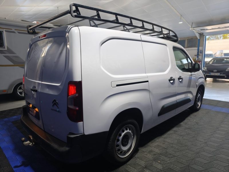 CITROEN BERLINGO XL 1.6 BLUEHDI 100 Cv TVA RECUPERABLE - GALERIE - ATTELAGE - CLIMATISATION - REGULATEUR DE VITESSE  2018
