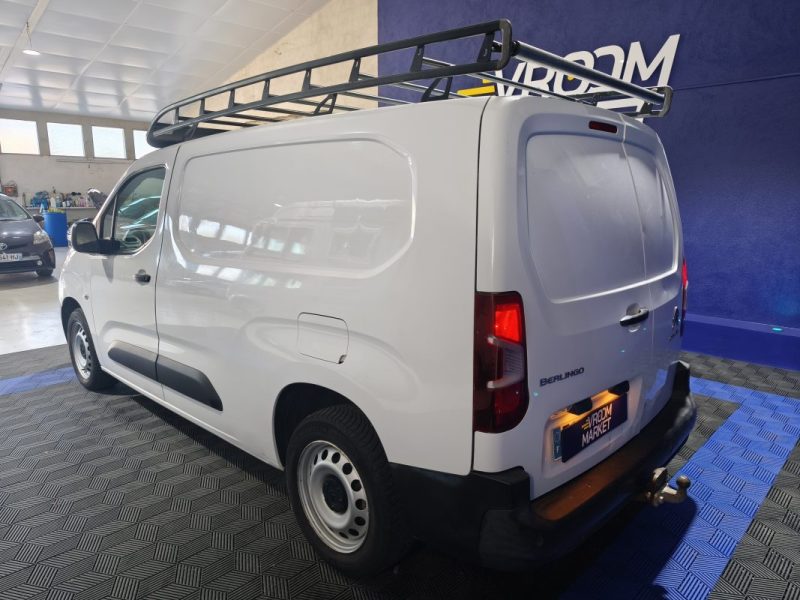 CITROEN BERLINGO XL 1.6 BLUEHDI 100 Cv TVA RECUPERABLE - GALERIE - ATTELAGE - CLIMATISATION - REGULATEUR DE VITESSE  2018