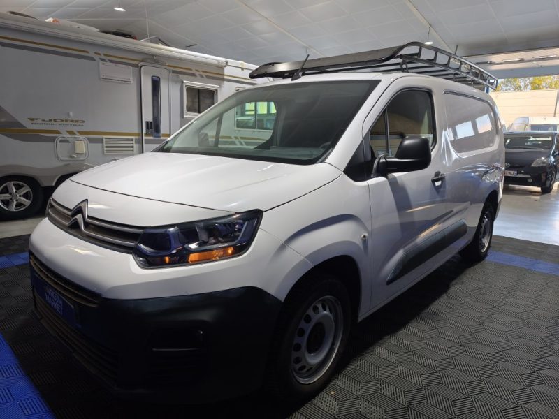 CITROEN BERLINGO XL 1.6 BLUEHDI 100 Cv TVA RECUPERABLE - GALERIE - ATTELAGE - CLIMATISATION - REGULATEUR DE VITESSE  2018