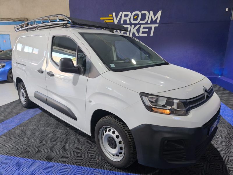 CITROEN BERLINGO XL 1.6 BLUEHDI 100 Cv TVA RECUPERABLE - GALERIE - ATTELAGE - CLIMATISATION - REGULATEUR DE VITESSE  2018
