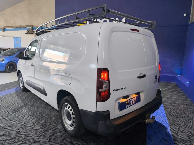 CITROEN BERLINGO XL 1.6 BLUEHDI 100 Cv TVA RECUPERABLE - GALERIE - ATTELAGE - CLIMATISATION - REGULATEUR DE VITESSE  2018